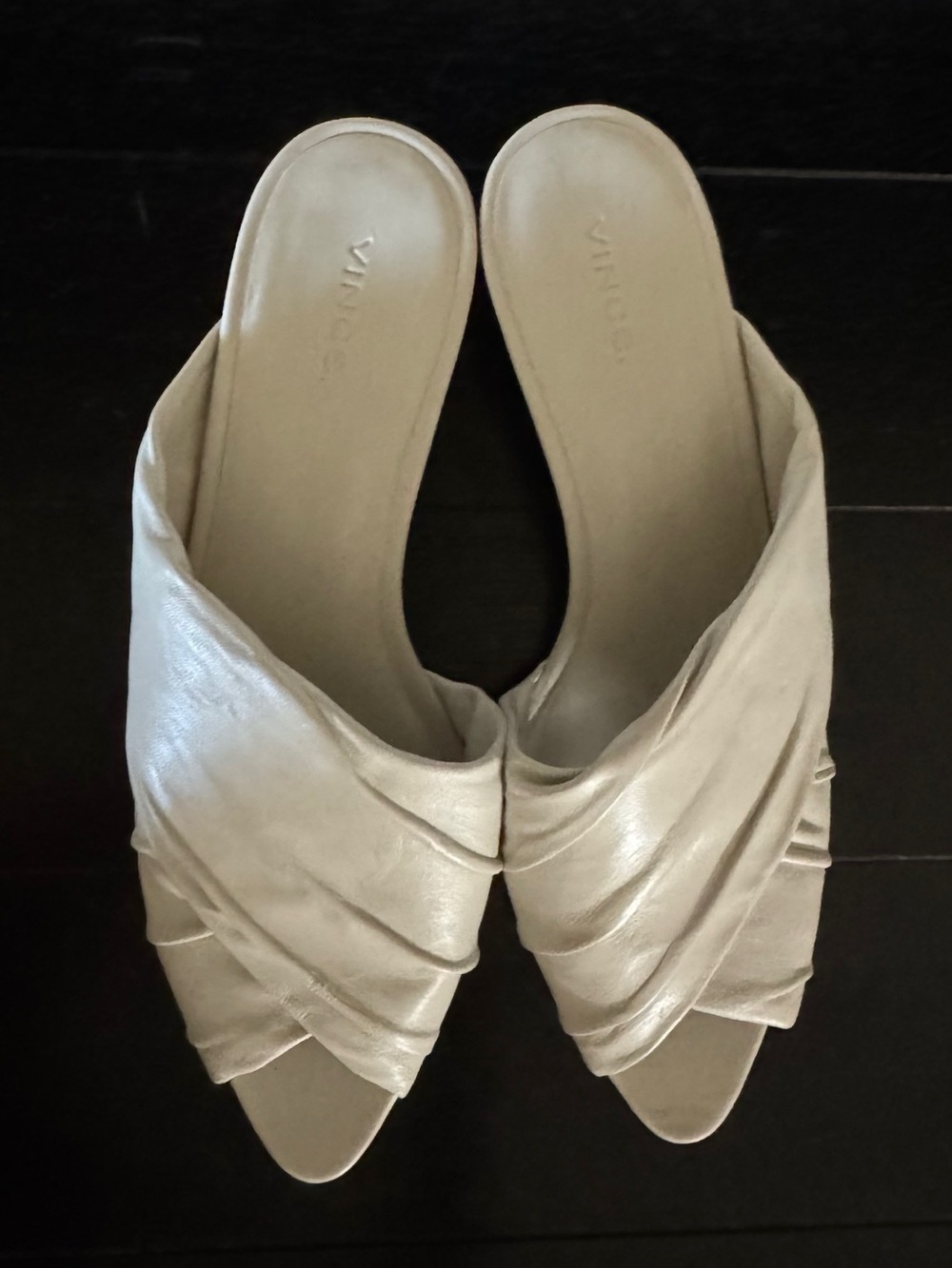 New Vince Kitten Heels/Slide Mules